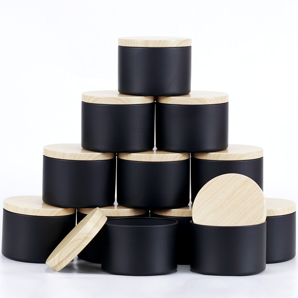 24 adet 4 oz Siyah Mum Kavanoz - Candle Making Jars With Lids incelemesi ve fiyatı