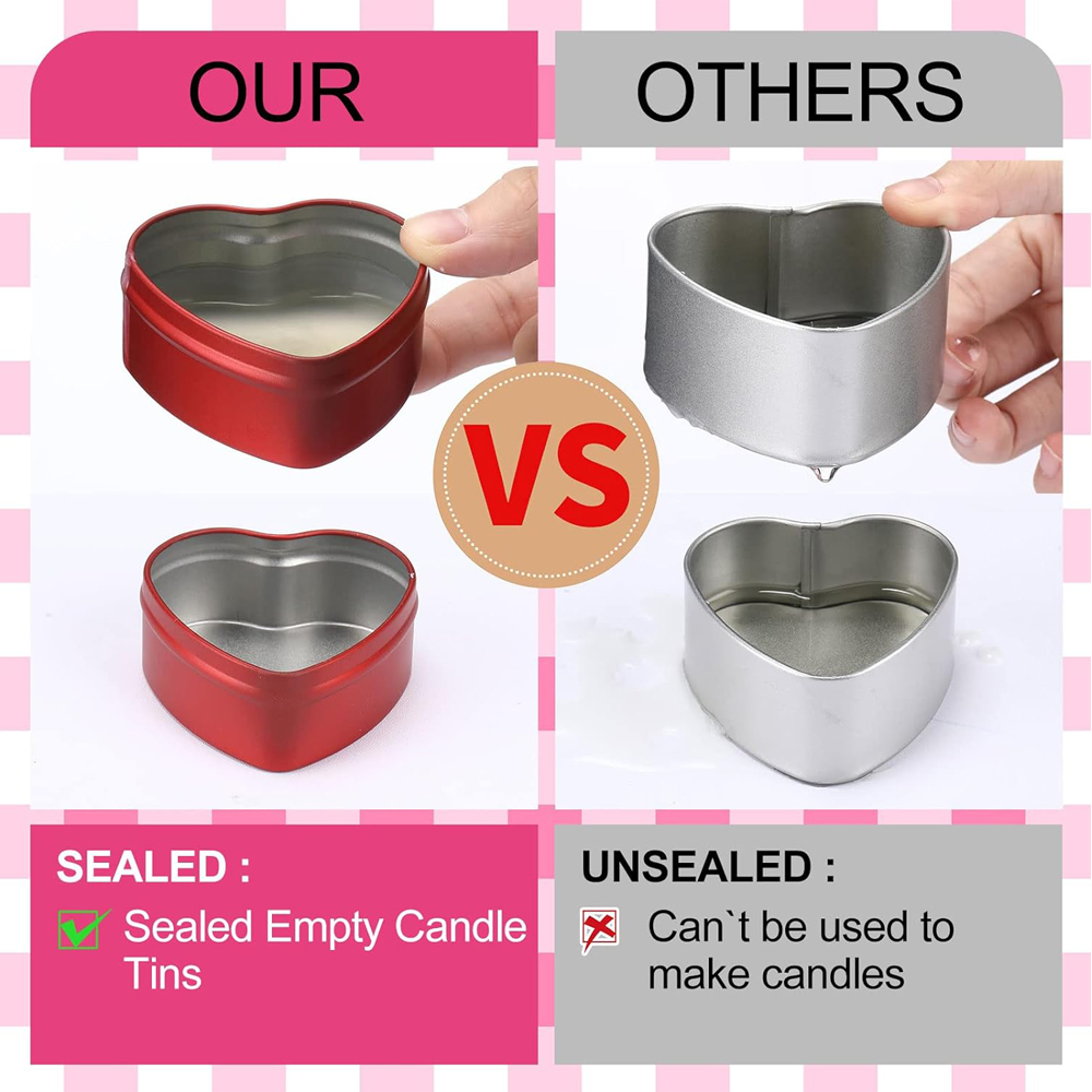 2 oz Kalp Şeklinde Metal Kutul - Candle Making Jug incelemesi ve fiyatı