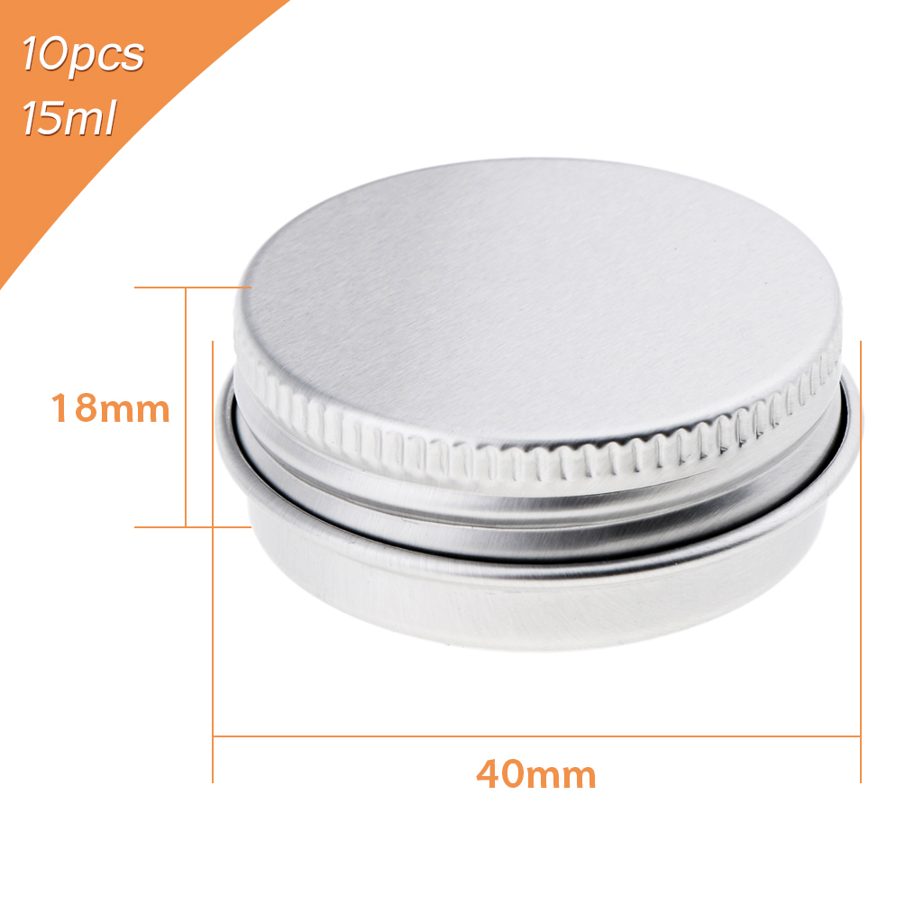 Kapaklı 15 ml Alüminyum Teneke - Tin Container Lid incelemesi ve fiyatı