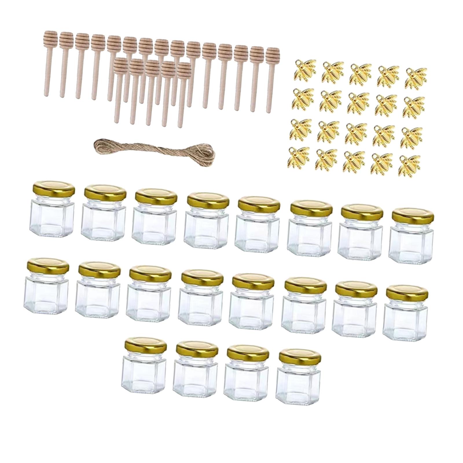20 adet Küçük Cam Kavanoz Vida - Candle Making Jars With Lids incelemesi ve fiyatı