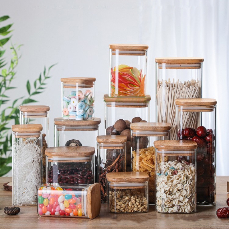 Bambu cam teneke şeffaf depola - Tin Container Lid incelemesi ve fiyatı